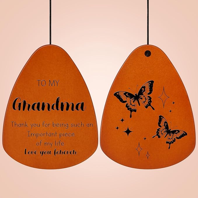 Birthday Gifts for Grandma, Grandmother Gift for Birthday, Mothers Day, Thanksgiving, Christmas, 32 Inch Wind Chimes Gift for Home Decor