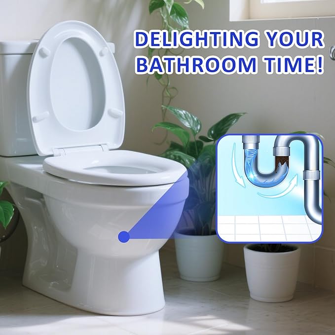 coldchill Toilet Bowl Cleaners 20 PACK, Long-Lasting Toilet Bowl Cleaner Tablets with Sustained-Release Technology Against Tough Stains, Automatic Toilet Cleaner for Deodorizing & Descaling