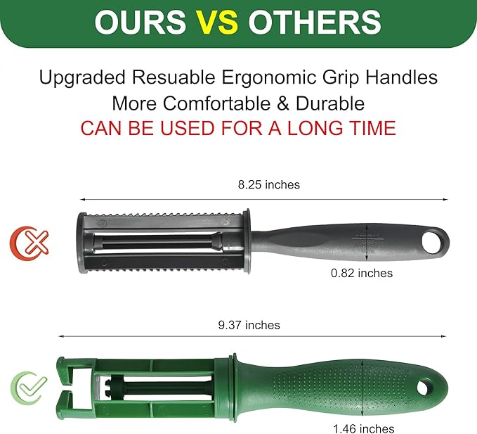 Fedicelly Lint Rollers Pet Hair Extra Sticky Clothes,Cat Dog Hair Remover Laundry Furniture Carpet,Total 800 Sheets Lint Remover Brush for Couch Green