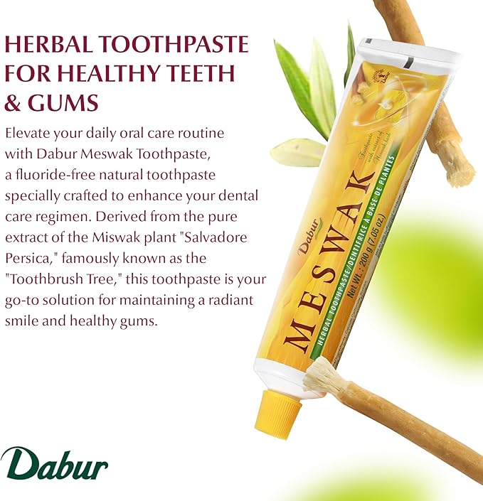 Dabur Meswak Toothpaste, 200 Gram