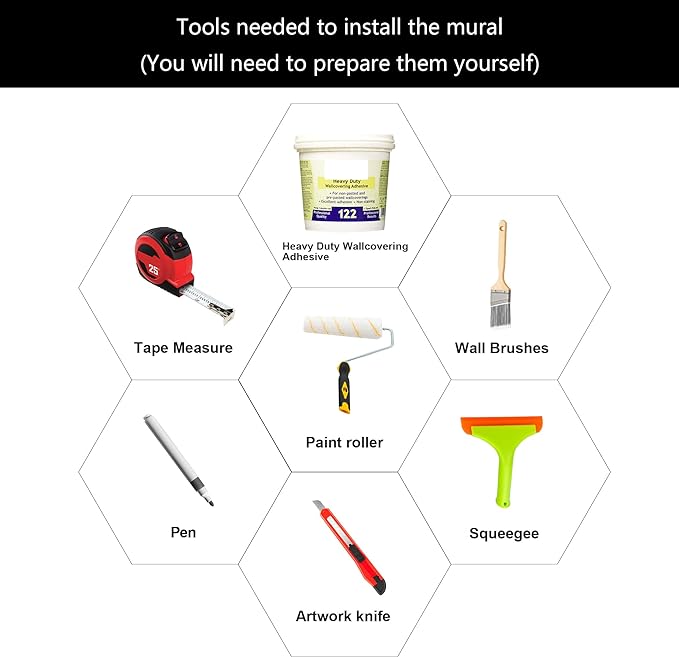 Beautiful 3D Snowy Forest Wallpaper Gray New York Park Landscape Wall Mural Living Room Bedroom (Not Peel and Stick)