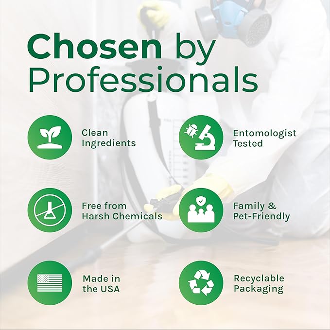 Bed Bug & Lice Elimination Duo Kit- Includes Lice & Bed Bug Spray & Lice & Bed Bug Laundry Additive - Gentle Formula - Effective Pest Control for Home & Travel (2 Pack, 1 Gallon Each)