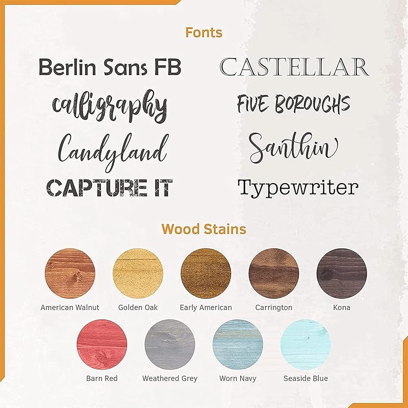 Custom Wood Signs Personalized | Farmhouse Decor | Personalized Signs | Personalized Rustic Wood Signs | Father's Day Gift | Custom Sign | Ready to Hang! (12x12 Inches)