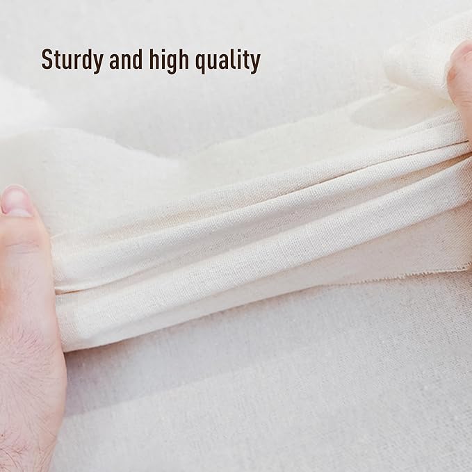 Citylife 3 Pack Storage Bins with Lids, Fabric Foldable Storage Bins with Soft Cord Handles, Canvas Storage Bin with Lid for Organizing Clothes, Blankets and Books, Beige