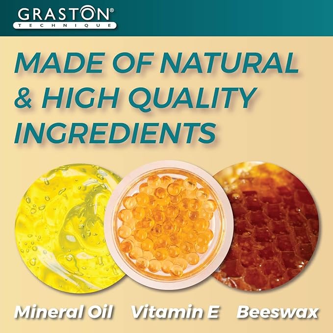 Graston Technique Vitamin E Enriched Emollient - 4oz Jar, Ideal for IASTM Lotion & Massage Therapy Cream, Perfect Vitamin E Cream for Massage and Physical Therapy, 3-Pack