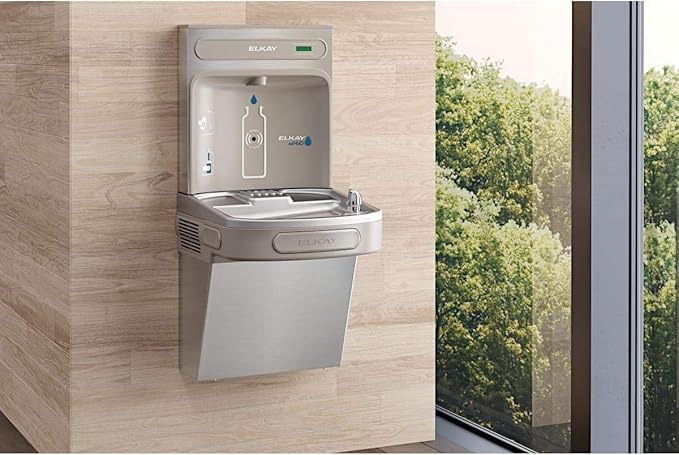 Elkay EZS8WSVRSK EZH2O Wall Mount Drinking Fountain and Bottle Filling Station - N/A
