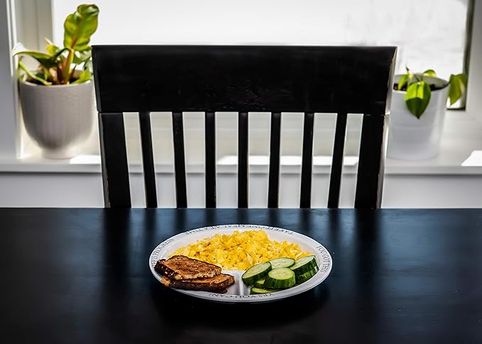 Bariatric Portion Control Plates for Weight Loss - Perfect for Bariatric Surgery Patients, Portion Control Containers for Easy Weight Management and Healthy Eating Habits - 2 Pack