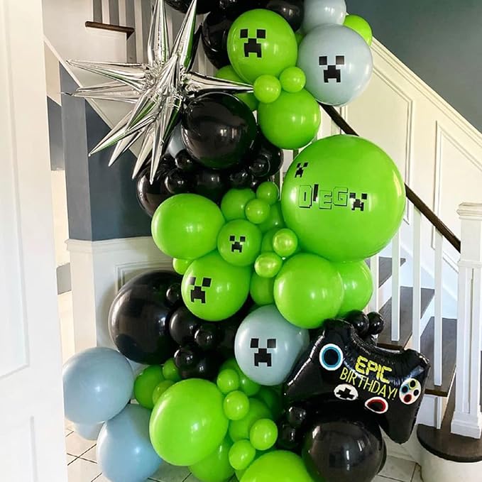 130pcs Lime Green Balloons Different Sizes 18" 12" 10" 5" Light Green Balloons for Birthday Dinosaur Baby Shower St. Patrick's Day Summer Jungle Forest Safari Party Decorations