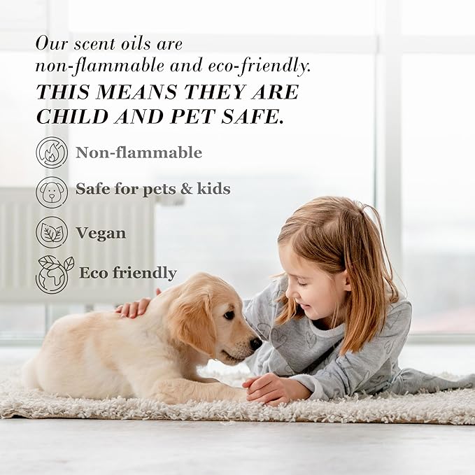 Aromaplan Hotel Scents Santal 16 Fl Oz (473ml), Home Luxury Aroma & Hotel Diffuser Oil- Hotel Diffuser Oil for Aromatherapy- USA Made, Bigger Bottle, Bolder Aroma & Longer Lasting