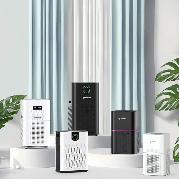 Air Purifier for Home Pets Dander in Bedroom, Covers Up to 4000 ft², 4-in-1 Filter with HEPA sleep mode, Remove Dust Smoke Pollutants Odor (AP403)