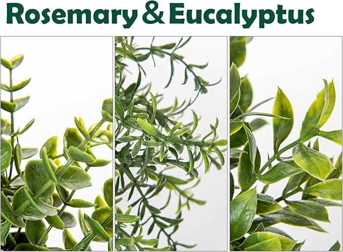 3 Pack Small Fake Plants for Shelf Decor Accents with Plastic Pot Artificial Potted Plants for Rustic Farmhouse Decor Faux Plants Indoor Fake Potted Plants Artificial for Home Office Bookshelf Decor