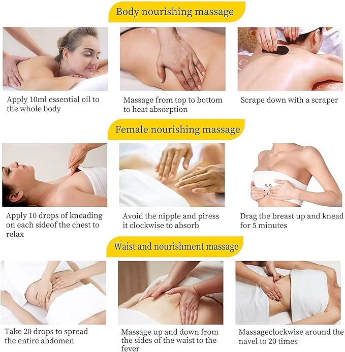 Ginger Oil,Ginger Massage Oil for Lymphatic Drainage,Natural Body Oil for Skin,Arnica Oil,Sore Muslce Massage Oil,Spa Ginger Oil-Warming and Relaxing for Mothers Day Gifts&Fathers Day Gift