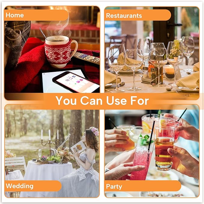 Defined Deco Woven Placemats Set of 10,13.5" Round Rattan Placemats,Farmhouse Weave Rustic Braided Wicker Table Mats for Dining Table Home Wedding