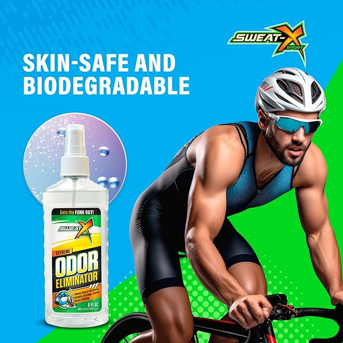 Extreme Odor Spray - Multipurpose No-Wash Deodorizer - Ideal for Shoes and Gym Clothing - Victory Scent (8 Fl Oz) - 3 Pack