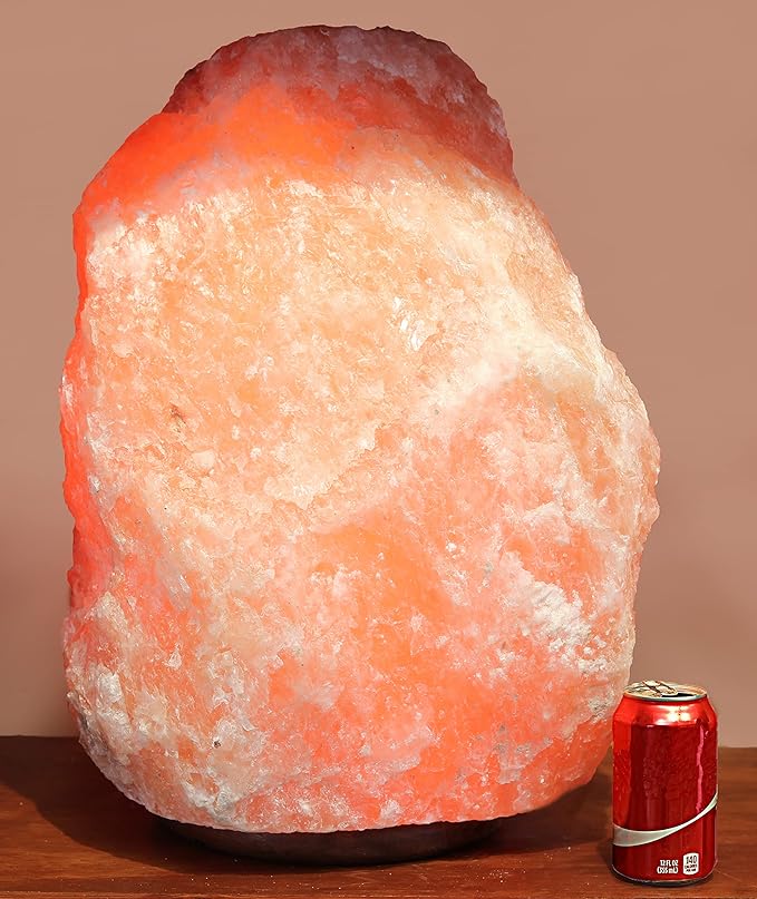 Giant Natural Himalayan Crystal Rock Salt Lamp 170~185 lbs