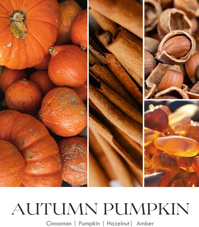 AOOVOO Hello Fall Candles - 9 oz Scented Candles, Aromatherapy Candle, Soy Candle for Home Scented