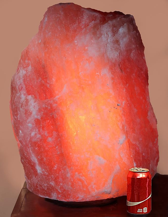 Giant Natural Himalayan Crystal Rock Salt Lamp 190~205 lbs
