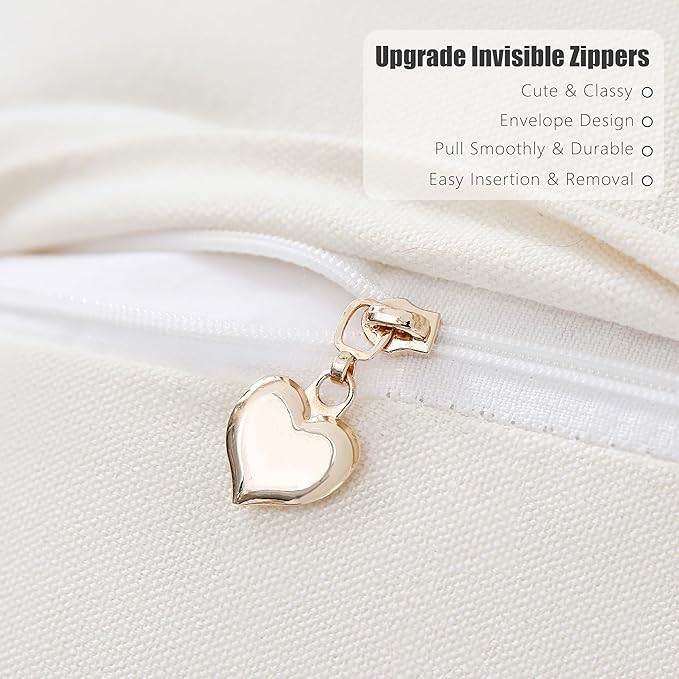 Boho Chenille Tufted Couch Throw Pillow Covers 18x18 Inch Set of 2 Farmhouse Striped Decorative Pillow Covers Accent Neutral Pillowcase Dark Green Cushion Cover for Living Room Sofa Bed