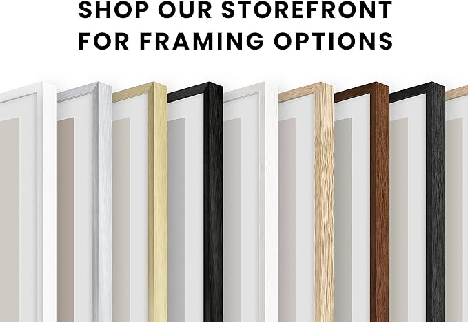 HAUS AND HUES Standalone White Oak Frame Set of 6-16x24