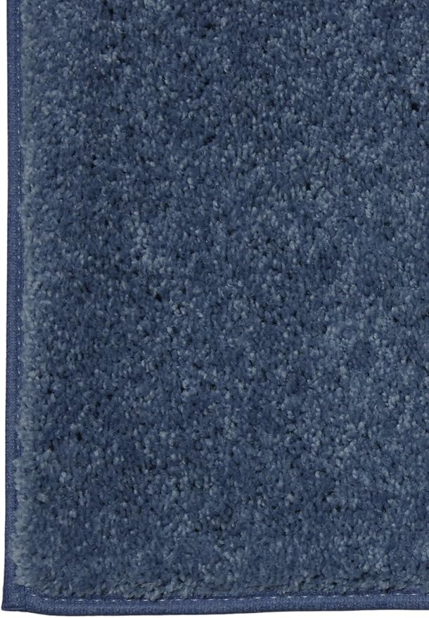KOECKRITZ Soft and Colorful Kids Classroom Area Rugs (Passes Flammability Pill Test) Many Sizes and Bright Colors to Select from (8' x 12', Navy)