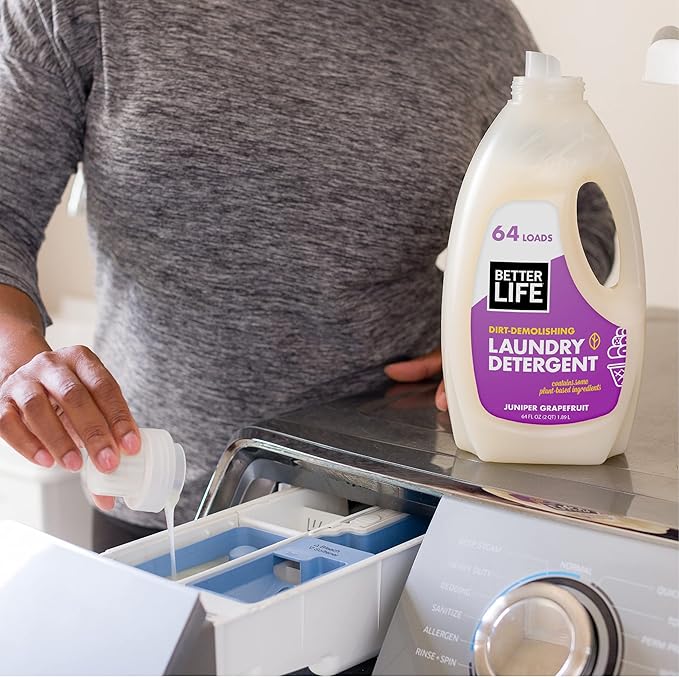 Better Life Natural Concentrated Laundry DetergeJuniper Grapefruit, 64 loads