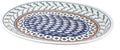 Blue Rose Polish Pottery Evergreen Large Serving Platter
