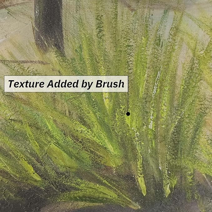 cozy country Ocean Wall Art 45"x30" - Coastal Pictures Beach Canvas Decor - Seashore Artwork Seascape Hand Painting for Living Room, Bedroom, Sea House