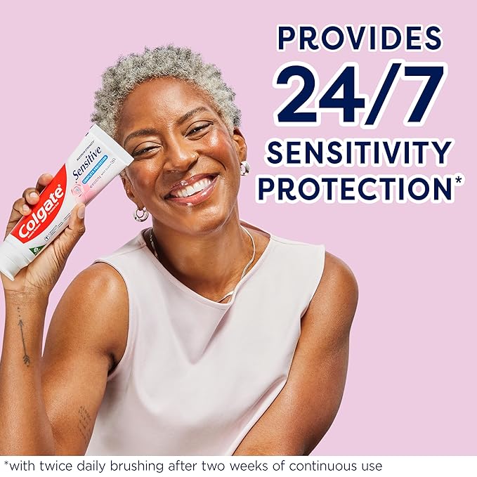 Colgate Sensitive Toothpaste, Complete Protection, Mint - 6 Ounce (Pack of 3)