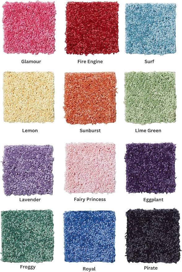KOECKRITZ Soft and Colorful Kids Classroom Area Rugs (Passes Flammability Pill Test) Many Sizes and Bright Colors to Select from (3' x 12', Eggplant)