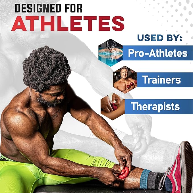 Cupping Therapy Set – Cupping Kit for Massage Therapy – Silicone Cups – Massage Cups – Smart Cupping for Fascia and Myofascial Release (Small, RED)