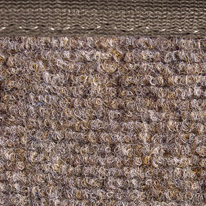 House, Home and More Outdoor Carpet Runner - Brown - 4 Feet x 10 Feet