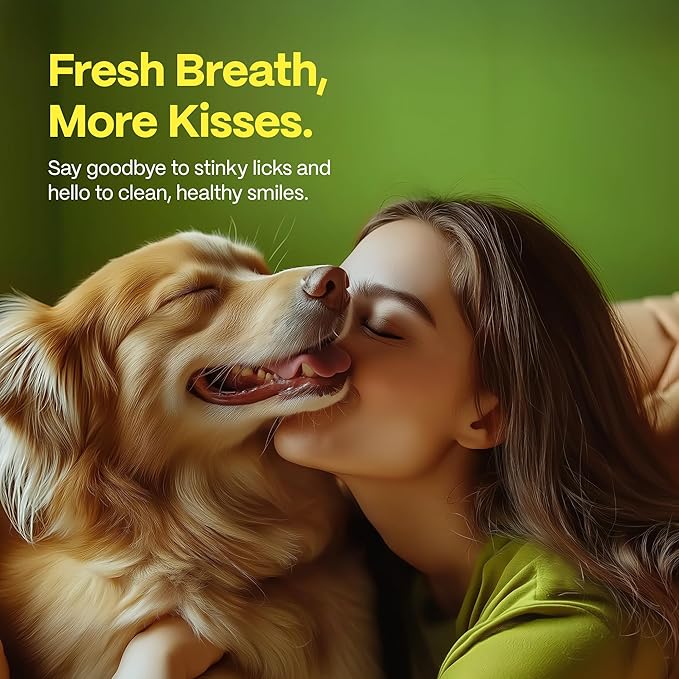 DOCO Dog Teeth Cleaning Wipes Dental Finger Wipes for Cats & Dogs Remove Plaque & Tartar, Freshen Breath, No Rinse, Easy Pet Tooth Cleaning Kit for Oral Care, Coconut & Grapefruit Flavor, 50 Count