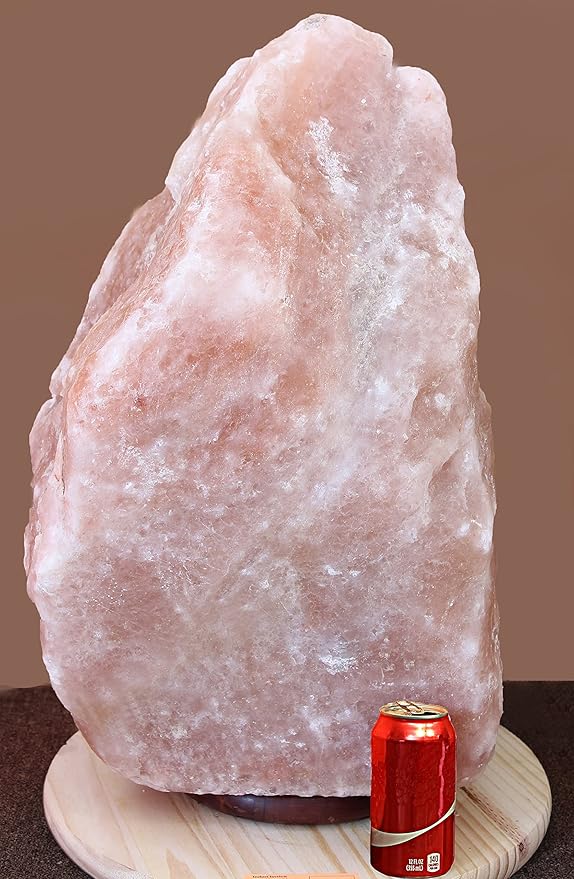 Giant Natural Himalayan Crystal Rock Salt Lamp 215~230 lbs