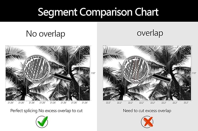 Black Palm Tree Wallpaper Bedroom Beautiful Tropical Plant Leaf Wall Mural Living Room (Not Peel and Stick)