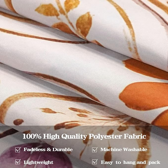 Fowocu Boho Floral Mandala Tapestry for Bedroom Aesthetic Watercolor Bohemian Flower Wall Tapestry Brown Beige Hippie Indian Small Tapestries Wall Hanging for Living Room Dorm Decor 40 x 30 Inch