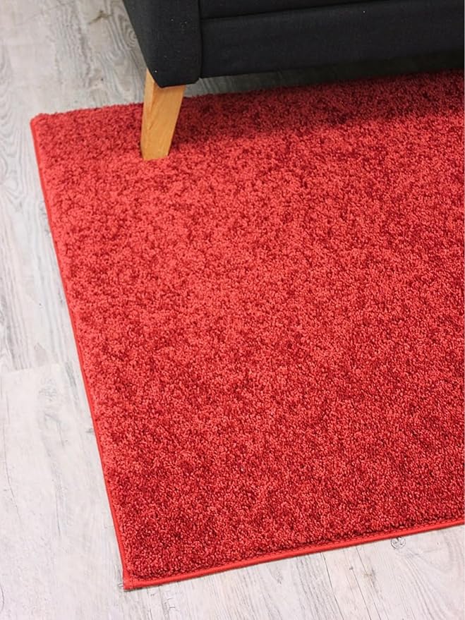 KOECKRITZ Soft and Colorful Kids Classroom Area Rugs (Passes Flammability Pill Test) Many Sizes and Bright Colors to Select from (11' Round, Fire Engine)