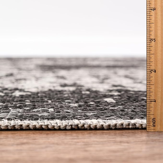 Keen Home Design Terrace Outdoor Area Rug - 8x10 Washable Indoor/Outdoor Rug for Patio, Kitchen, Balcony, Beach, Garden, Deck and Porch, Size: 7'7"x10'