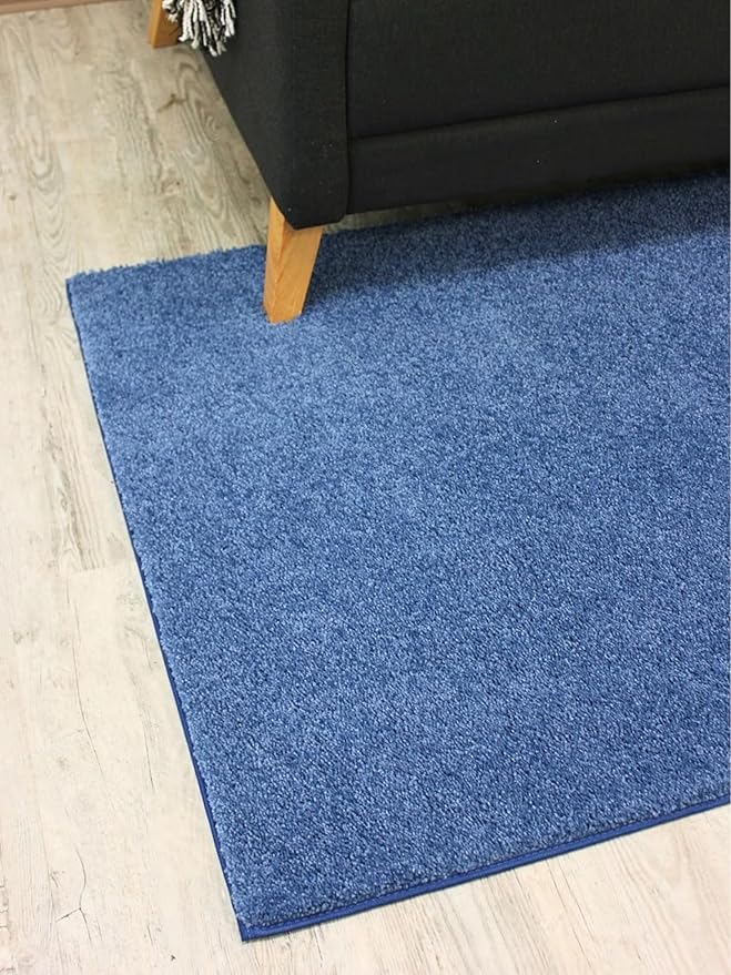 KOECKRITZ Soft and Colorful Kids Classroom Area Rugs (Passes Flammability Pill Test) Many Sizes and Bright Colors to Select from (12' Round, Royal)