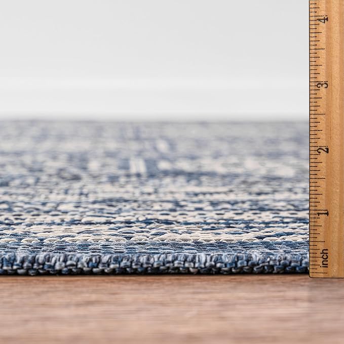 Keen Home Design Terrace Outdoor Runner Rug - 2x6 Washable Indoor/Outdoor Rug for Patio, Kitchen, Balcony, Beach, Garden, Deck and Porch, Size: 2'2"x5'7"