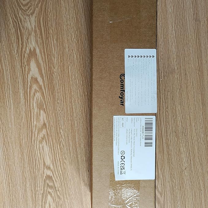 comfoyar Wooden Spoons for Cooking, 7 Pieces Kitchen Cooking Utenails Set with Spatula and Ladle, Heat Resistant Kitchen Cookware for Nonstick Pan-Beech