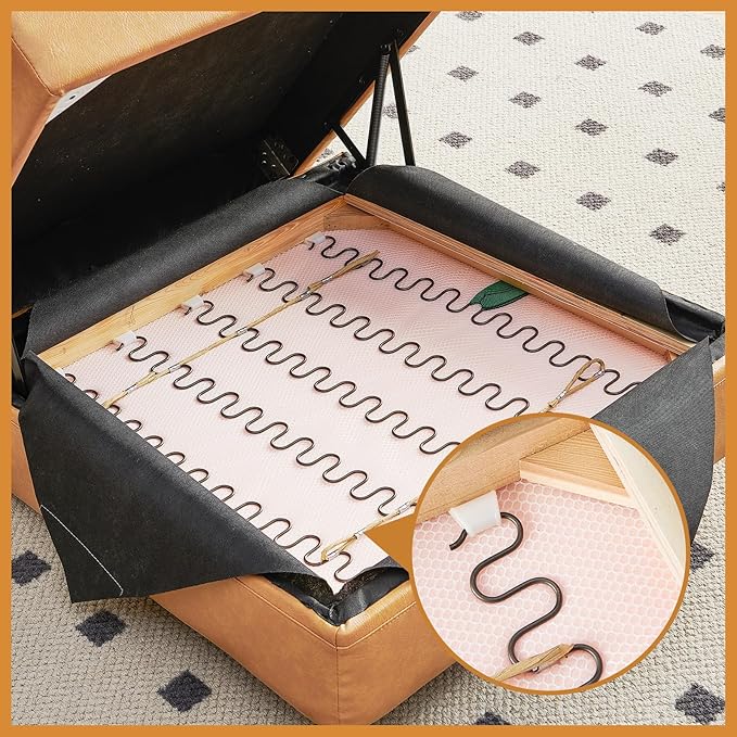 Faux Leather Modular Sofa, Module A