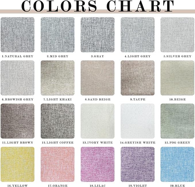 Room Divider Curtains Screen Partitions, Linen Look 100% Blackout Drapery 84 Inches Long, 120" Wide Pinch Pleated Window Drapes, Privacy Protecting, Light Blocking, (1 PC, Light Grey)