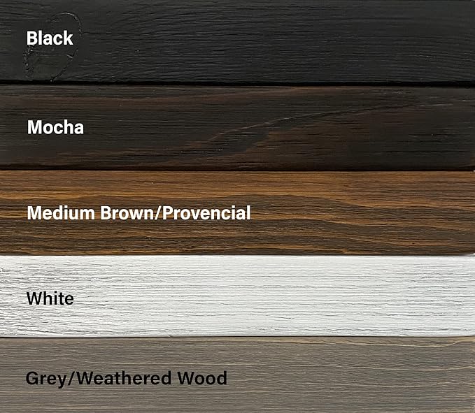 joelsantiques 42 Inch Wooden Floating Shelves for Wall - 42x6x2 in - Made of Natural Wood - Long Heavy Duty Rustic Wall Shelves for Bedroom - Perfect for Living Room, Kitchen - Gray - Grey