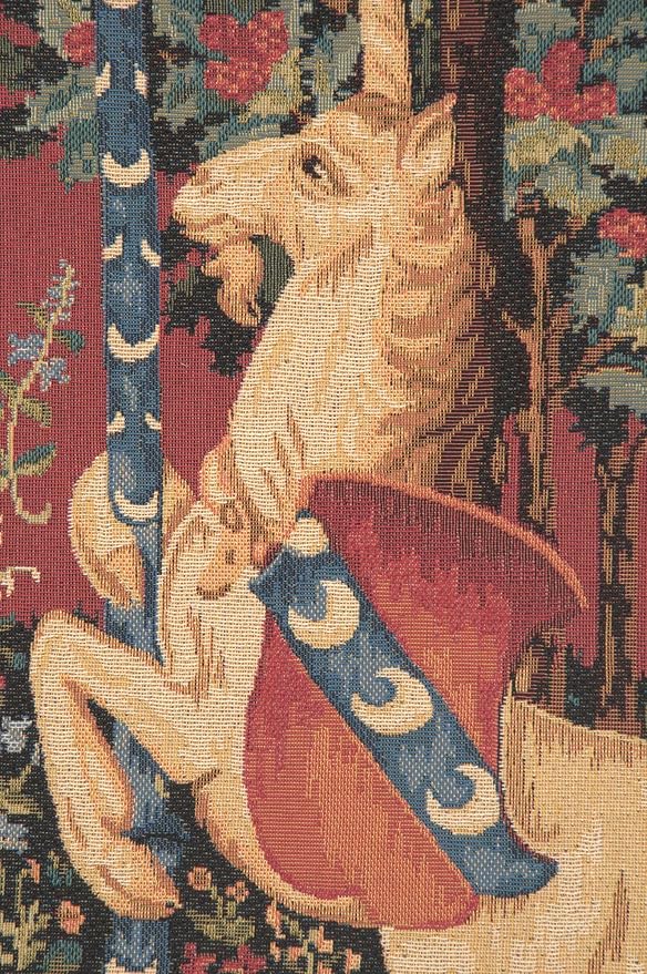 Charlotte Home Furnishings Decorative Pillow Covers for Couch 18X18 in Unicorn Throw Pillow Covers for Sofa Tapestry Square Pillow Cases for Bed Living Room Soft European Cotton Jacquard Woven