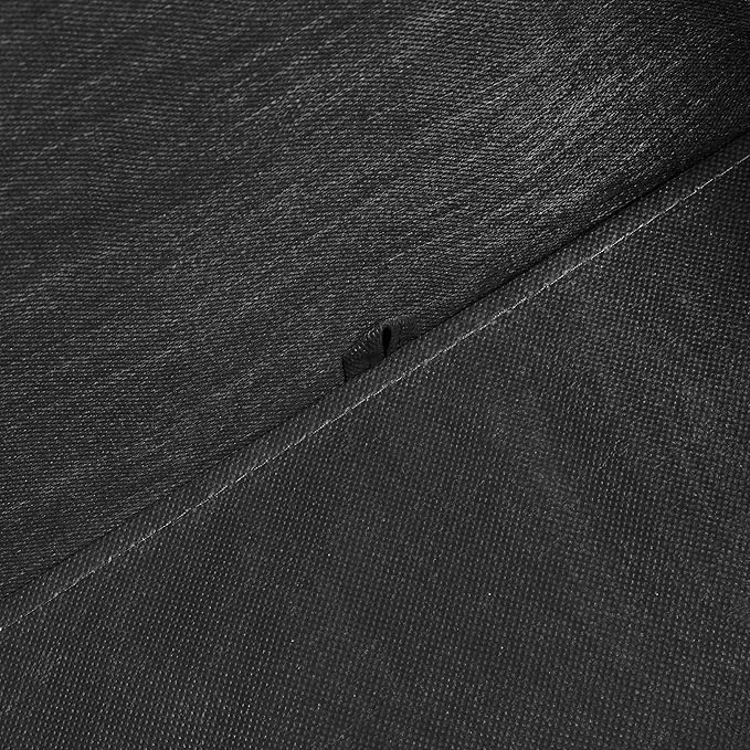 Amazon Basics Collapsible Cube Storage Organizer Bins, 6-Pack, 10.5 x 10.5 x 11 inches, Black