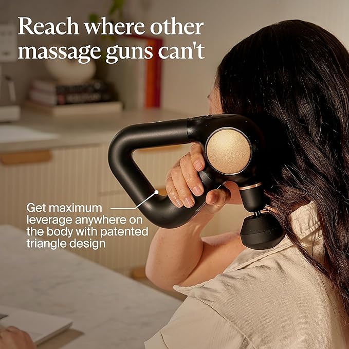 TheraGun Sense by Therabody - Deep Tissue Massage Gun with Preloaded Routines for Stress Relief, Pain Relief & Muscle Soreness in Neck, Back, Leg, Knee, and Shoulder (Black)
