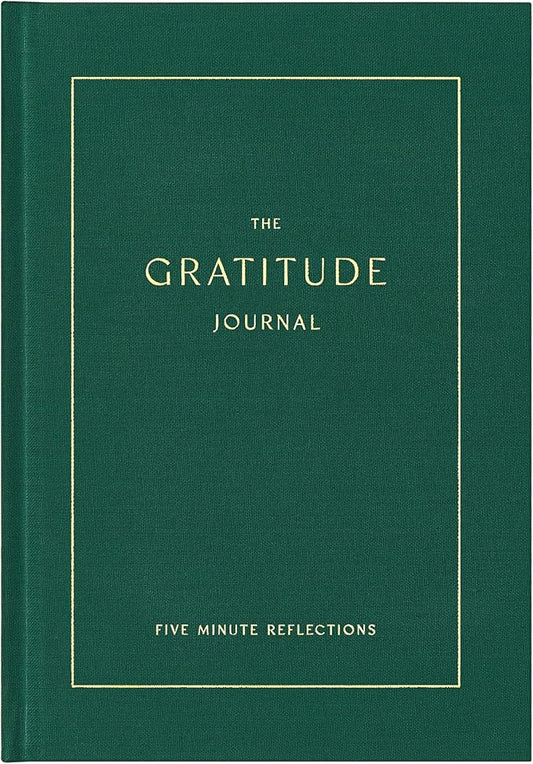 And Per Se Gratitude Journal – Five Minutes a Day to Cultivate Mindfulness, Happiness, Positive Vibes, Affirmations & Self-Reflection – Undated Daily Gratitude Journal for Women & Men (Forest Green)