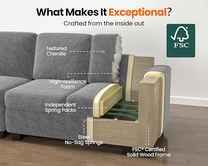 Pull Out Sofa Bed, Full Size Sleeper Sofa, 2-in-1 Convertible Corduroy Couch with USB Charging, Memory Form Couch for Living Room, Apartment and Small Space (Dark Grey, Corduroy - Queen Size)