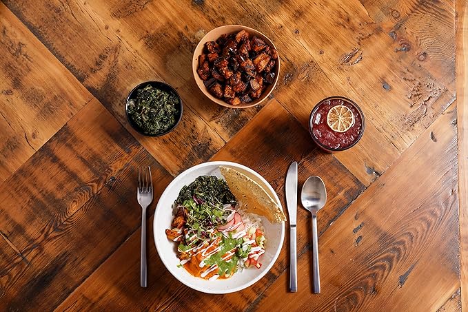 FORTESSA Arezzo 18/10 Stainless Steel Flatware, 5 Piece Place Setting With Knife, Forks and Spoons (Service For 1), Dishwasher Safe, Brushed Gold